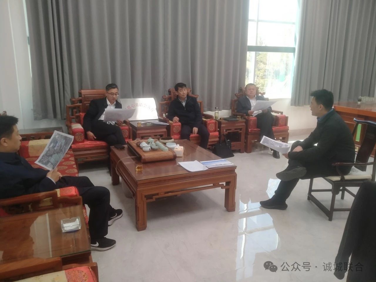 深化交流合作 共话发展新篇|诚城联合集团董事长刘德水赴新泰市考察交流项目合作